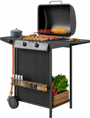Plynový gril 107 x 54 x 96 cm | černý č.1