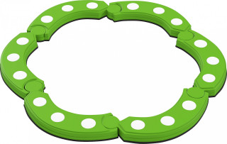 Dětská balanční kladina pro děti 3-8 let | zelená č.1