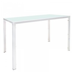 Jedálenský stôl Manhattan XL 120 x 60 x 75 cm | biely č.1