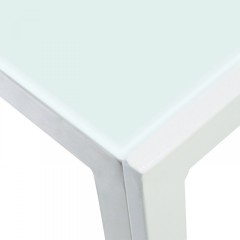 Jedálenský stôl Manhattan XL 120 x 60 x 75 cm | biely č.3