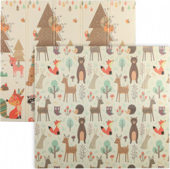 Dětská polstrovaná podložka na hraní 196 x 176 x 1,5 cm | barevná č.1