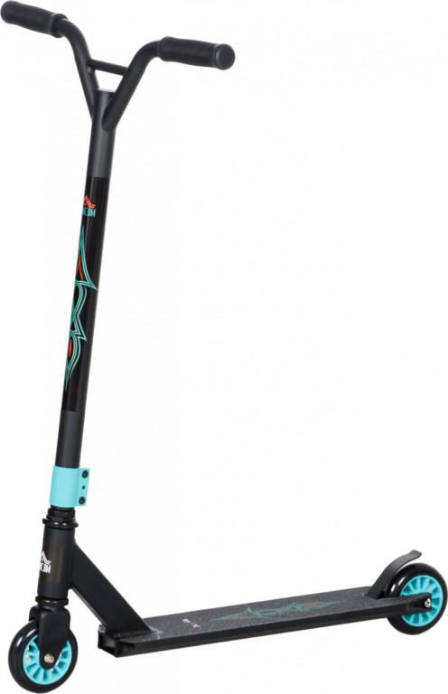 Lehká profesionální koloběžka | černá+zelená