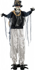 Halloweenská dekorace, kostlivec 178 cm | vícebarevná č.1