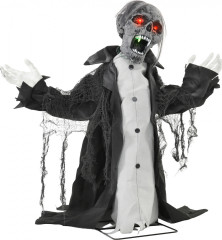 Halloweenská dekorace, kostra 75 cm | vícebarevná