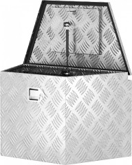 Hliníkový box na nářadí 73,7 x 41 x 46 cm | stříbrný č.1