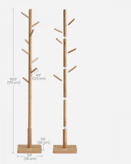 Věšák na kabáty | přírodní č.2