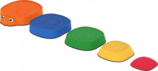 Balanční neklouzavé kameny 5 kusů | vícebarevné č.1