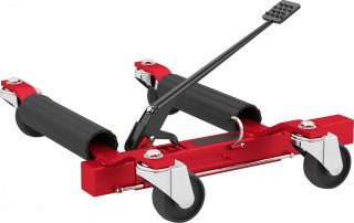 Přepravník na auta nosnost 680 kg | červený č.1