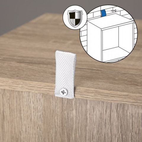 Knihovna Skylar Oak 106x30x30cm č.5