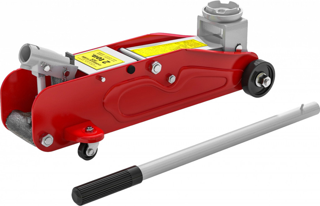 Hydraulický zvedák s nosností 2000 kg | červený