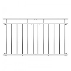 Francouzské zábradlí z nerezové oceli 90x156 cm č.2