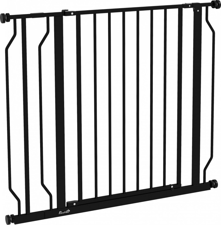 Výsuvná brána pro psy | černá