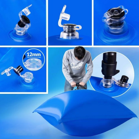 Sada 4 bazénových polštářů 120x120cm č.3