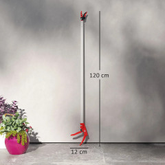 Nůžky na větve 1,2 m | stříbrné + červené č.2