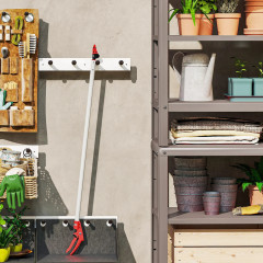 Nůžky na větve 1,2 m | stříbrné + červené č.1