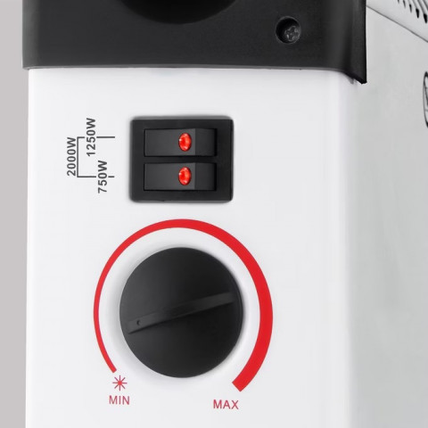 Ohřívač 2000 W s časovačem | bílý č.4