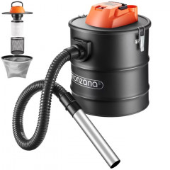 Vysavač na popel 1200W | černý/oranžový