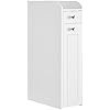 Úzká koupelnová skříňka 40 x 18 x 70 cm | bílá č.4