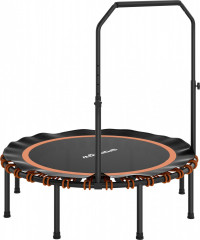 Skládací fitness trampolína, průměr 122 cm | oranžová č.1