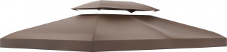 Náhradní střecha pro zahradní altány 3x4m | kávová č.1