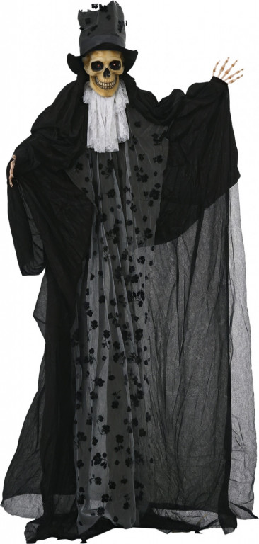 Halloweenská dekorace, duch ženicha 183 cm | vícebarevná
