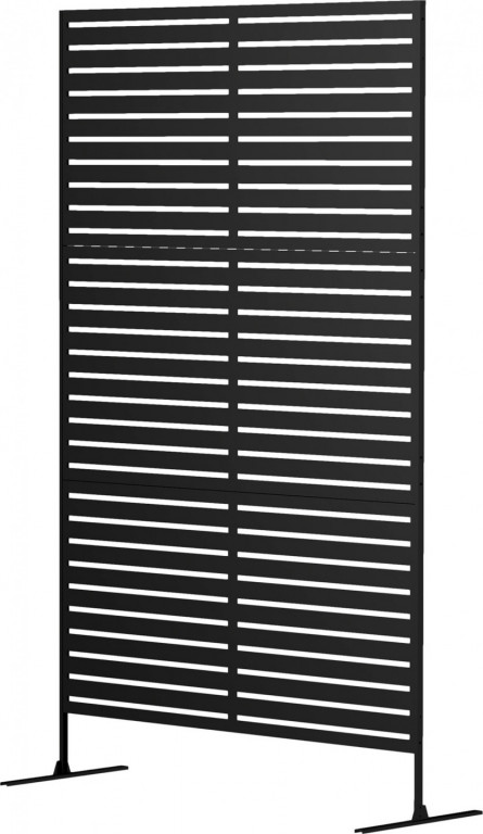 Paraván 122 x 198 cm | černý