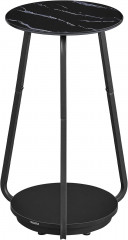 Kulatý odkládací stolek se 2 úrovněmi | Ø 55 cm č.3