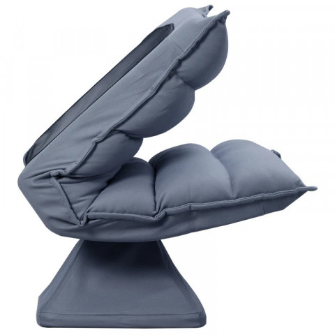 Relaxační otočné křeslo Tim | šedé č.7