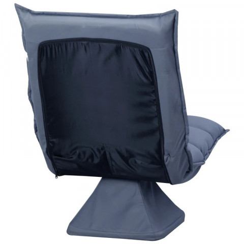 Relaxační otočné křeslo Tim | šedé č.8