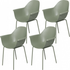 Set balkónových židlí | zelený č.1