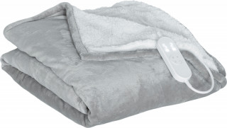 Vyhřívaná deka 180 x 130 cm | šedá č.1