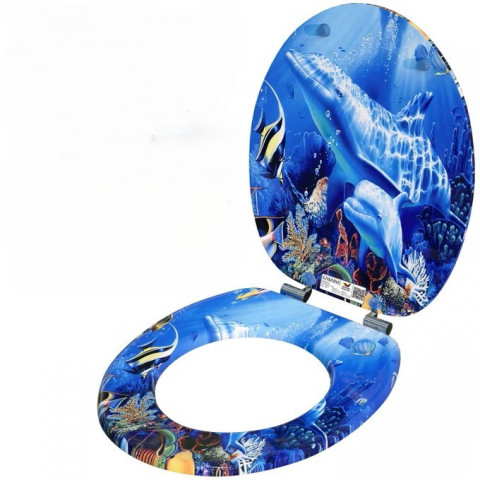 WC sedátko Sealife s tlumeným dovíráním č.2