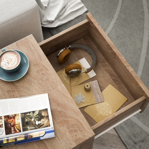 Noční stolek Elois 2 ks 54x39x28cm | dub č.5