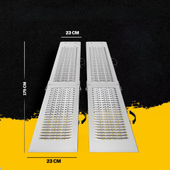Sada nakládacích skládacích ramp 2 ks, 400 kg č.2