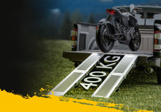 Sada nakládacích skládacích ramp 2 ks, 400 kg č.3