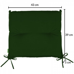 Sada 6 polštářů Boston 43x39x5cm | zelená č.2