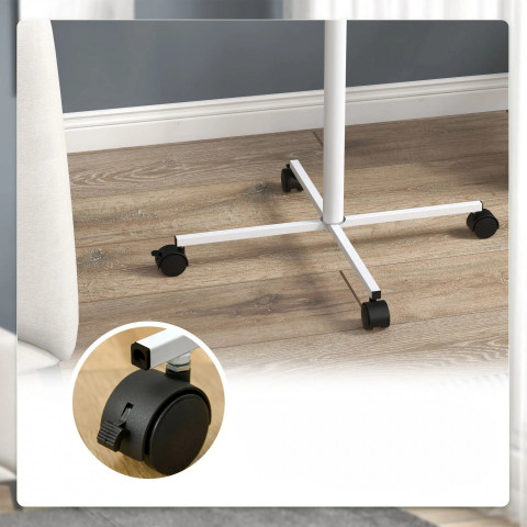 Stojan s krmítkem pro ptáky 138 cm | bílý č.5