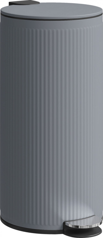 Odpadkový koš s pedálem 30 litrů | tmavě šedý