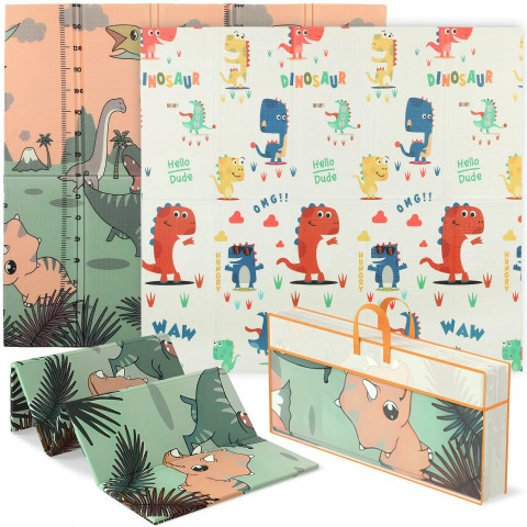 Dětská hrací podložka 196x176x1,5 cm | barevná č.5