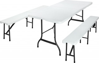 Pivní set z plastu | bílý č.1