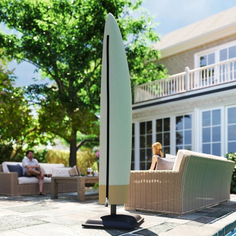 Ochranný kryt na slunečník, průměr 56 cm | béžový č.4