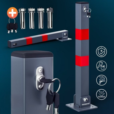 Parkovací zábrana 5x5x65cm č.6