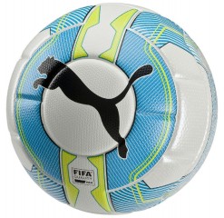 Futbalová lopta (loptu na futbal) Puma evoPOWER 1 Statement | Biela - modrá | veľkosť 5 č.1
