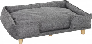 Pohovka pro psy 96 x 66 x 24 cm | tmavě šedá č.1