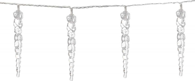 Vánoční světelný řetěz s rampouchem 13 m | 80 LED bílá č.2