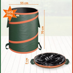 Pytel na zahradní odpad 3 ks 165 l č.3