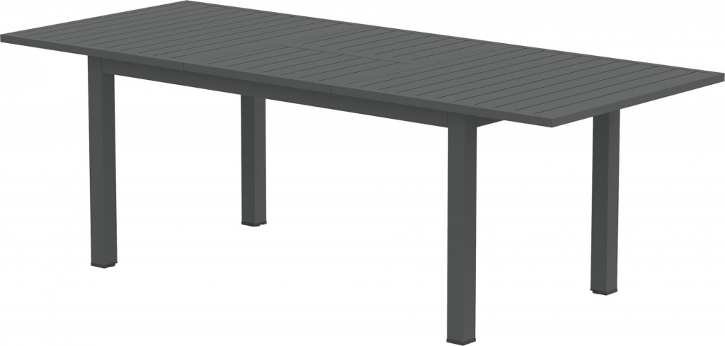 Zahradní hliníkový stůl | šedý