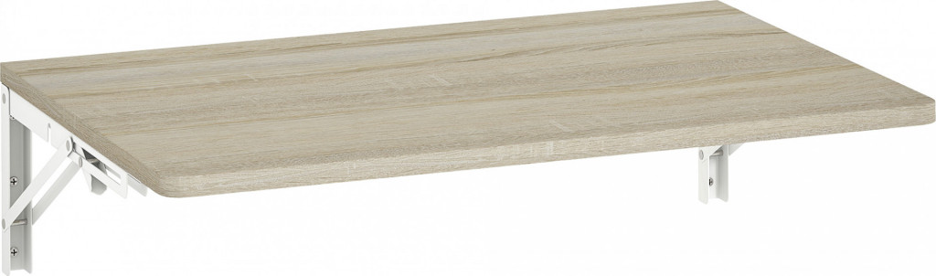 Nástěnný skládací stůl 60 x 40 cm | přírodní