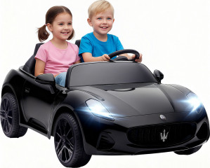 Dětské elektrické autíčko 12V | černé č.1