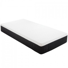 Ergonomická matrace 90 x 200 cm | bílá + šedá